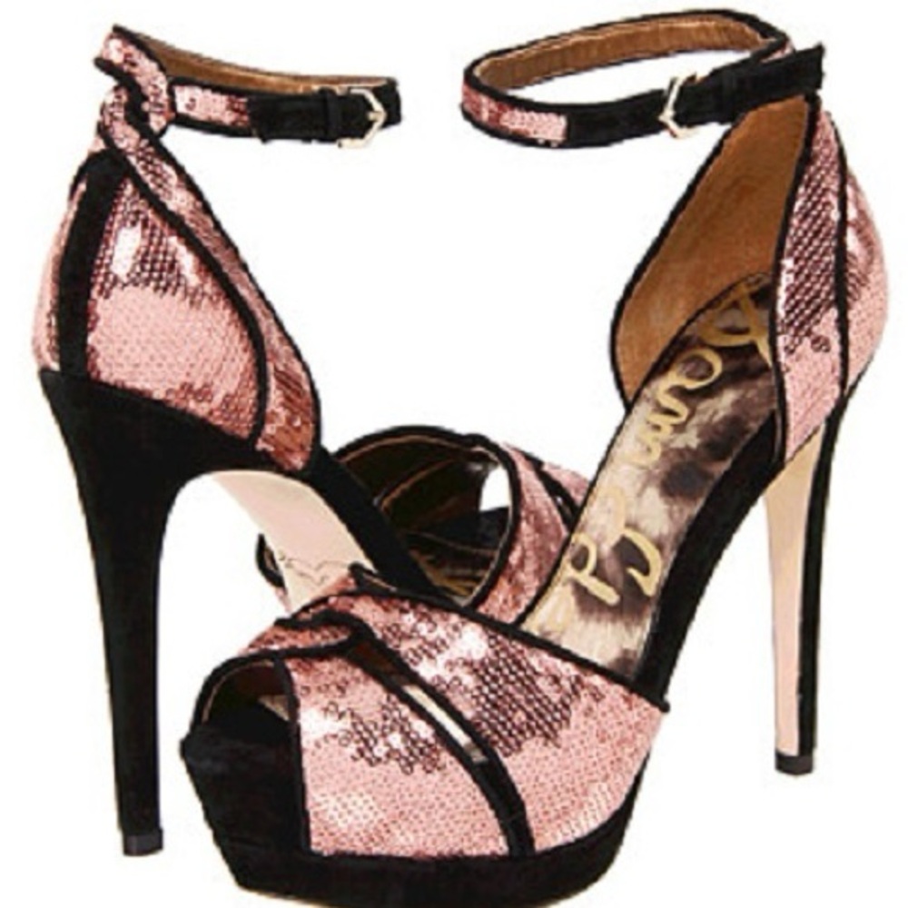 Sam Edelman Paisley Sequin Heels